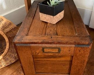 Single Drawer Oak File drawer