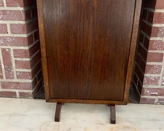 Oak Fireplace screen