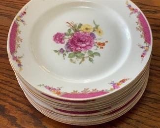Set of 10 Rosenthal Luncheon Plates