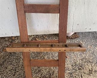 vintage wood thingambob