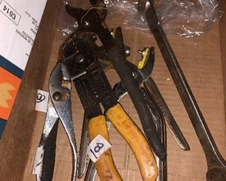 pliers and wrenches