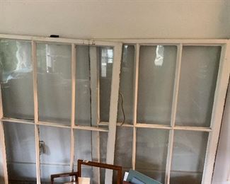 Antique Large 6 pane windows