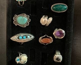 Sterling rings