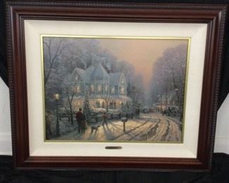 A Holiday Gathering by Thomas Kinkade