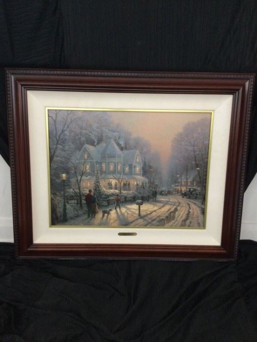 A Holiday Gathering by Thomas Kinkade