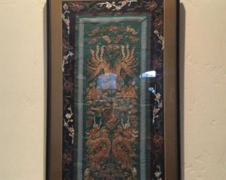 Asian Silk Tapestry