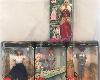 Barbie Mattel and I Love Lucy Collection