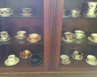 Collection of Tea Cups and Coffee Cups