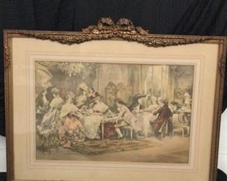 Meal Time by Vicente De Paredes