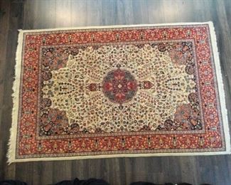 Pakistan Rug with Medallion Design