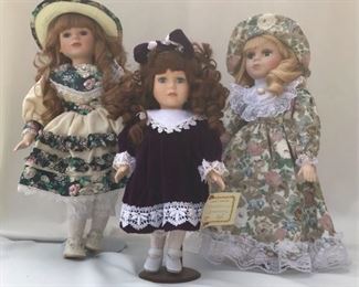 Porcelain Doll Collection