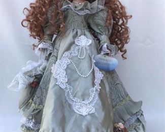 Victorian Doll Imperial Design 22 Inches