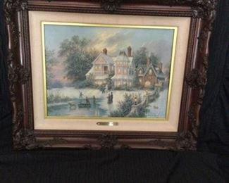 Winter Twilight by Dennis Patrick Lewan