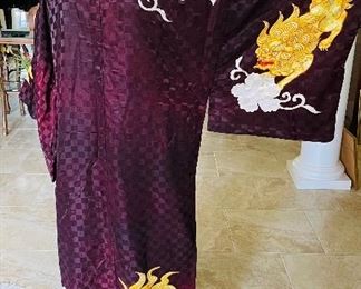 39/  Asian Kimono • size large • $26
