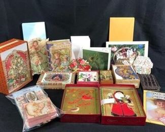 Stationary cards trinket box lot