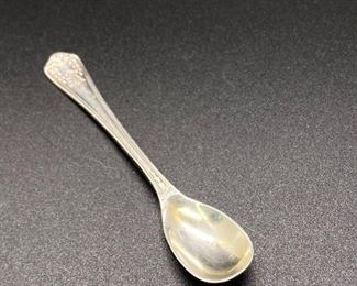 Vintage Antique Small Sugar Salt Spoon