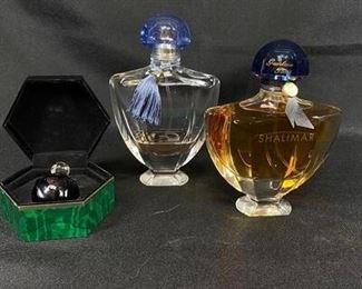Vintage Shalimar Parfum 2  Miniature Poison Perfume in Box