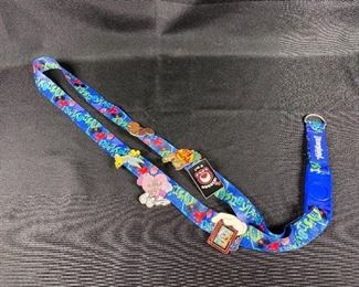 Disneyland Resort Walt Disney Lanyard with 6 Enamel Pins