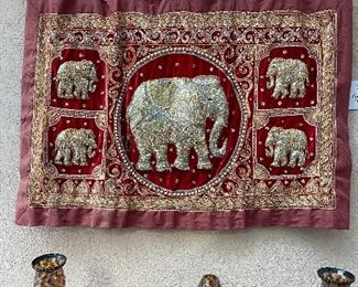 Intricate wall hanging