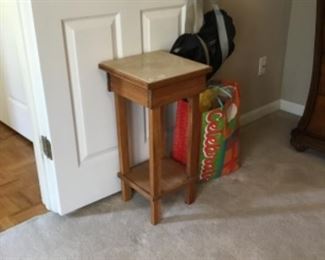 Master bedroom - small table