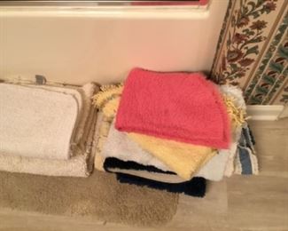 Downstairs bathroom -rugs