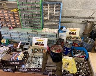 Large selection of hardware 