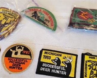 114 Bear Patches
95 Deer Patches 
22 Michigan living resource patches 
2 Fred Trost Memorial 