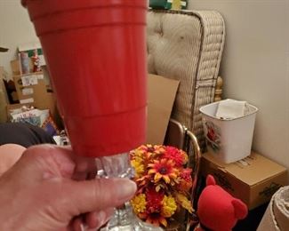 Red solo cup wine glass 