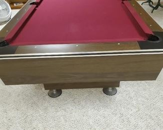 Slate pool table 
