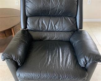 $175- OBO- Comfy leather recliner 