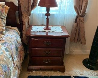 $190- OBO- Exquisite American Drew Cherry  nightstand 