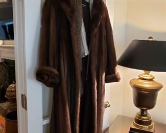 Vintage mink fur coat