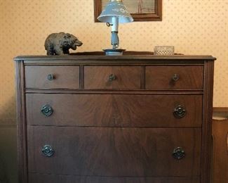 Early 20th Century Chest of Drawers…still going strong ! Take that Ikea furniture!