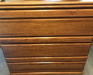 Useful solid 2 drawer cabinet!