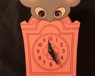 Cute mouse clock