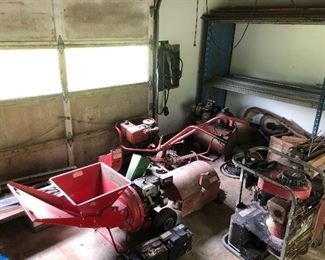 Equipment
Tiller
Chipper
Compressor
All engines turn and have compression but were not tested
Generator
