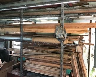 Rough cut and dimensional lumber..like finding gold