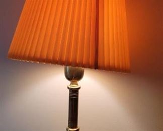 Brass Aluminum Table Lamp