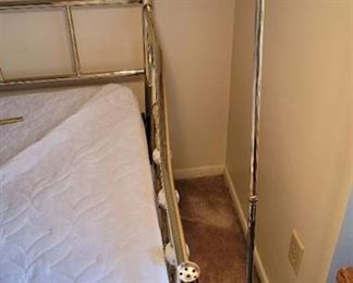 Brass Tone Seashell Floor Lamp