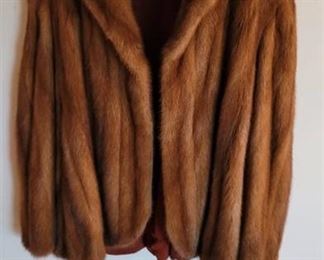 Swanson Silked Lined Faux Fur Womans Coat - Waist Length