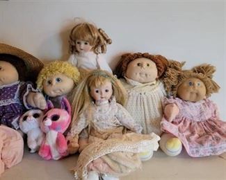 Lot of Dolls