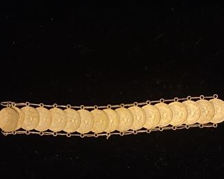 Antique sterling bracelet