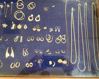 Assorted Gold jewelry