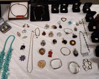 Assorted Sterling jewelry