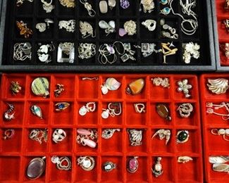 Assorted Sterling jewelry