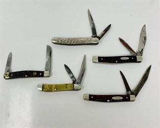 5 Piece Pocket Knife Collection