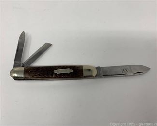 Case Triple Blade Folding Knife