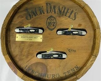 Case XX 1987 Jack Daniels Limited Edition Whittlers Set