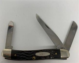 Case XX Bone Stockman Knife