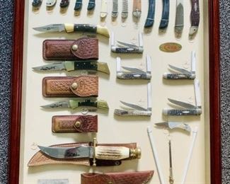Case XX hunting Stockman Pocket Knife Display
